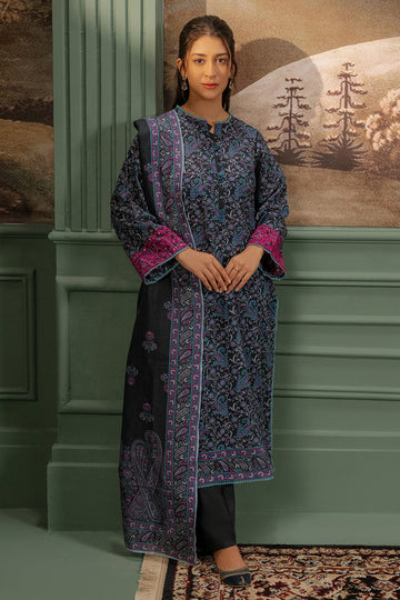 Zellbury Embroidered Shirt Dupatta - 0347 Online Shopping